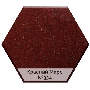 Изображение товара кухонная мойка aquagranitex красный марс m-43(334)
