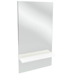 Изображение товара зеркало с полкой белый 59*107,2 см jacob delafon struktura eb1212-n18