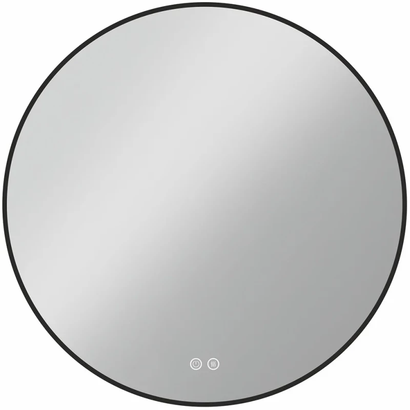 Зеркало 80x80 см черный Vincea VLM-3DE800B-2