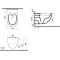 Комплект подвесной унитаз + система инсталляции VitrA S40 SmoothFlush 9860B003-7200 - 7