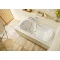 Чугунная ванна 160x80 см с противоскользящим покрытием Roca Haiti 2330G000R - 3