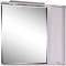 Зеркальный шкаф 80x75 см белый R ASB-Mebel Бари - 2