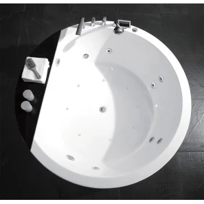 Изображение товара акриловая гидромассажная ванна 150x150 см gemy g9230 k
