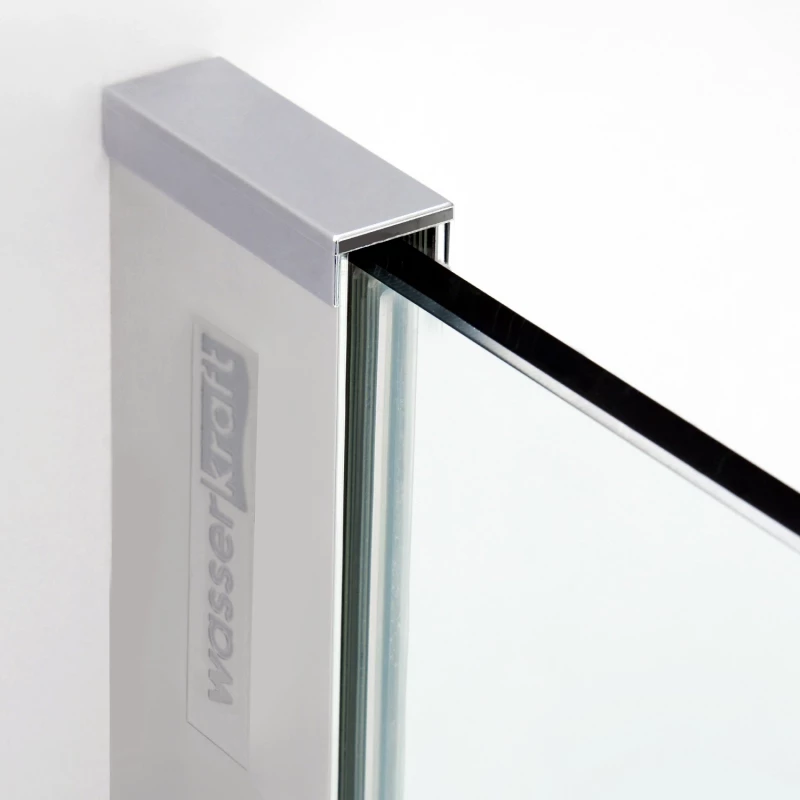Душевой уголок 120x80 см прозрачное стекло WasserKRAFT ALLER 10H06R