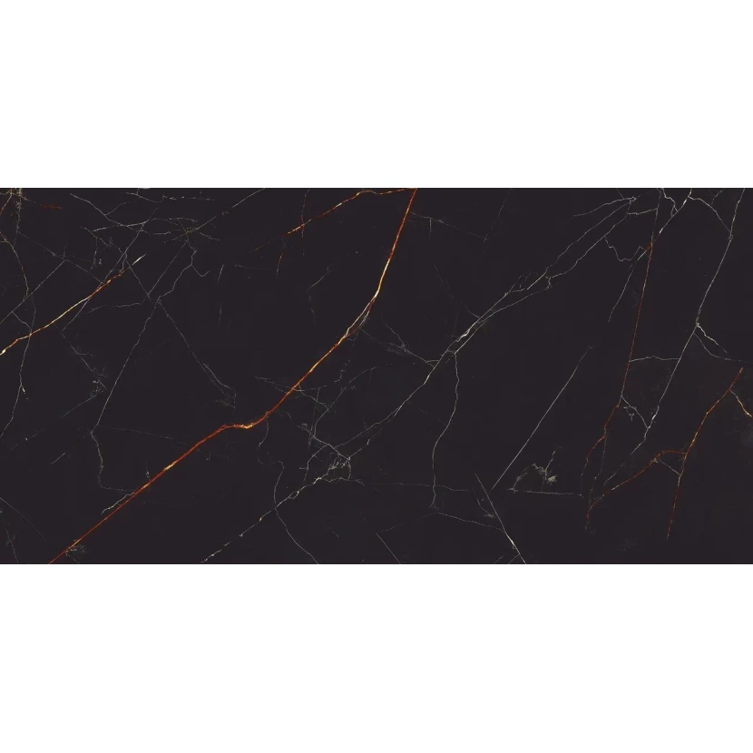 Керамогранит LV Granito SOOT BLACK (HIGH GLOSSY)  60x120