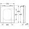 Комплект подвесной унитаз Grohe Cube Ceramic 3924400H + 39488000 + система инсталляции Jacob Delafon E5504-NF + E4316-CP - 14