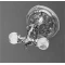 Крючок двойной хром Art&Max Barocco Crystal AM-1784-Cr-C - 2