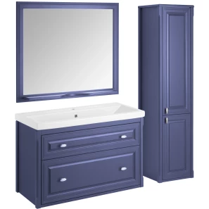 Изображение товара зеркало 99,5x83,9 см серый матовый asb-woodline кастелло 4607947233155