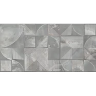 Плитка настенная Azori Opale Grey  Struttura 31,5x63