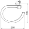 Кольцо для полотенец Boheme Venturo 10306 - 2
