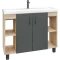 Комплект мебели дуб сонома/серый матовый 101,2 см Grossman Флай 101002 + 30513 + 201001 - 3
