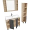 Комплект мебели дуб сонома/серый матовый 101,2 см Grossman Флай 101002 + 30513 + 201001 - 2