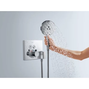Изображение товара термостат для 2 потребителей, см hansgrohe showerselect 15765000