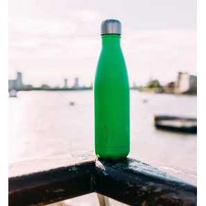 Изображение товара термос 0,5 л chilly's bottles neon зеленый b500negrn
