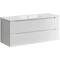 Комплект мебели белый глянец 121 см Sancos Norma 2.0 NR2.0120-1W + CN7006 + CI1200 - 6