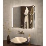 Изображение товара зеркало 80x80 см art&max elegant am-ele-800-800-ds-f