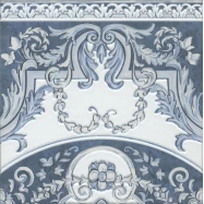 Декор Kerama Marazzi Алмаш продолжение угла синий 30x30x8 HGD/A511/SG9174 
