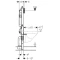 Комплект подвесной унитаз Art&Max Elegant AM9316CHR/SC + система инсталляции Geberit 111.300.00.5 - 5