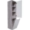 Пенал подвесной бетон пайн/белый глянец с бельевой корзиной L/R Grossman Талис 303508 - 2