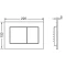 Комплект подвесной унитаз Art&Max Elegant AM9316CHR/SC + система инсталляции Tece 9300302 + 9240407 - 7
