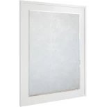 Изображение товара зеркало 64x85 см белый матовый sanflor модена c04612