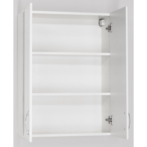 Изображение товара шкаф двустворчатый подвесной 60х80 см белый глянец style line lc-00000169