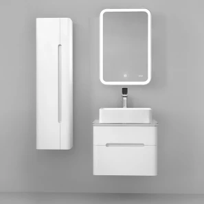 Изображение товара зеркальный шкаф 50,8x75,6 см белый r jorno bosko bos.03.50/w