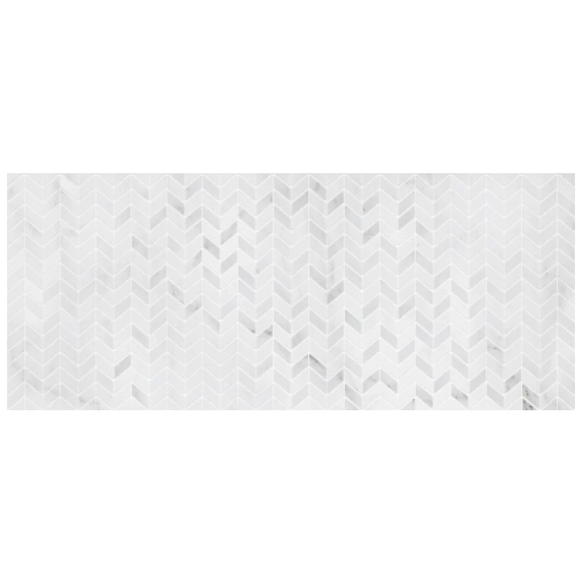 Декор Gracia Ceramica Celia white белый 01 25x60