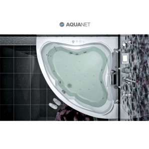 Изображение товара акриловая ванна 149,5x149,5 см aquanet flores 00205484