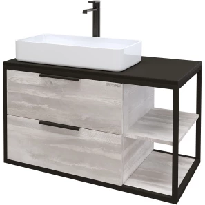 Изображение товара комплект мебели шанико/черный 90 см grossman лофт 109002 + gr-3031 + 209001
