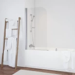 Изображение товара шторка для ванны 76 см vegas glass ev 76 08 01 прозрачное