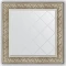 Зеркало 90x90 см барокко серебро Evoform Exclusive-G BY 4338 - 1