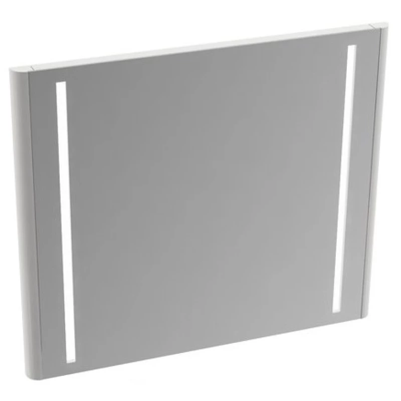 Зеркало с LED подсветкой белый глянец 70x60 см Ravak Evolution X000000398