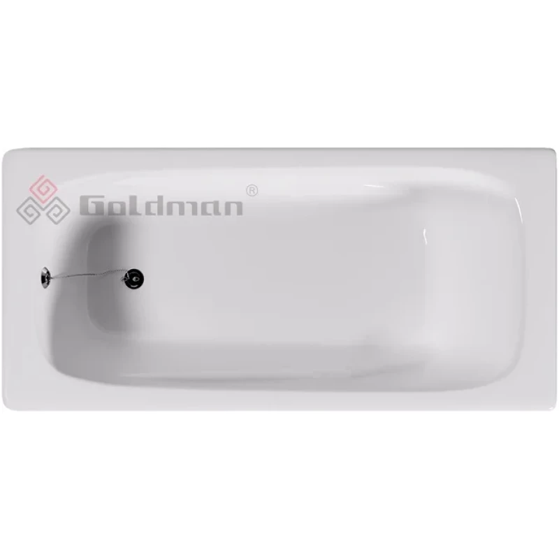 Чугунная ванна 170x80 см Goldman Art AT17080