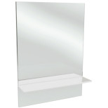 Изображение товара зеркало с полкой белый 79*107,2 см jacob delafon struktura eb1213-n18