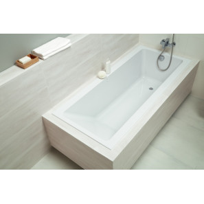 Изображение товара акриловая ванна 180x80 см cersanit crea wp-crea*180
