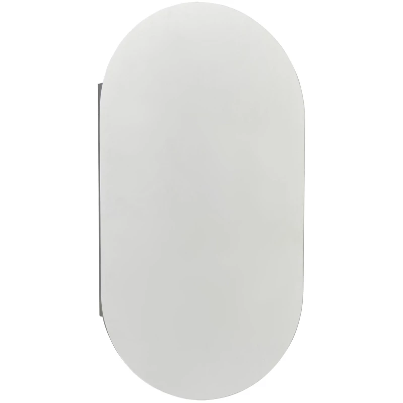 Зеркальный шкаф 50x90 см белый глянец R Акватон Оливия 1A254502OL010