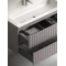Комплект мебели серый матовый 101 см Sancos Snob T SNT100SM + CN7013 + CI1000 - 10
