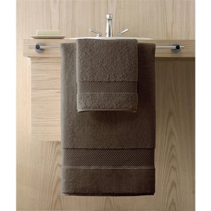 Изображение товара полотенце для рук 71x46 см kassatex elegance chocolate elg-110-cho