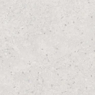 Терраццо серый светлый обрезной 60x60 керамический гранит