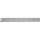 Изображение товара декоративная решетка 544 мм alcaplast line нержавеющая сталь line-550m