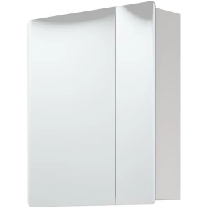 Изображение товара зеркальный шкаф 60x70 см белый матовый corozo монро sd-00000724