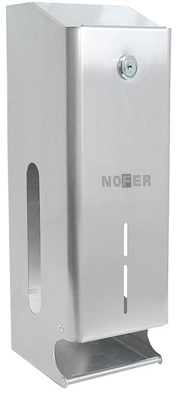 Диспенсер туалетной бумаги для 3 рулонов Nofer 05102.B