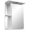 Зеркальный шкаф 50x70 см белый глянец/белый матовый R Stella Polar Винчи SP-00000034 - 1