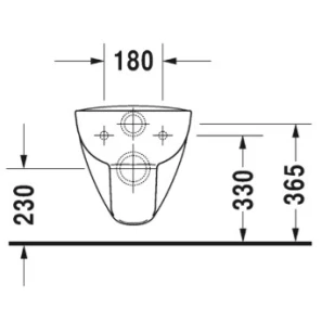 Изображение товара унитаз подвесной duravit d-code 45700900a1 безободковый, с сиденьем микролифт, альпийский белый