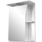 Зеркальный шкаф 50x70 см белый глянец/белый матовый L Stella Polar Винчи SP-00000033 - 1