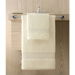 Изображение товара полотенце для рук 71x46 см kassatex  elegance ivory elg-110-iv