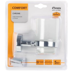 Изображение товара стакан fixsen comfort chrome fx-85006