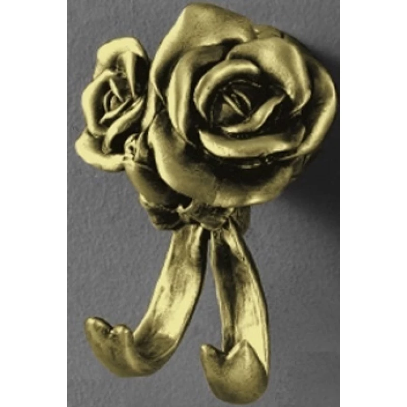 Крючок двойной бронза Art&Max Rose AM-0912-B