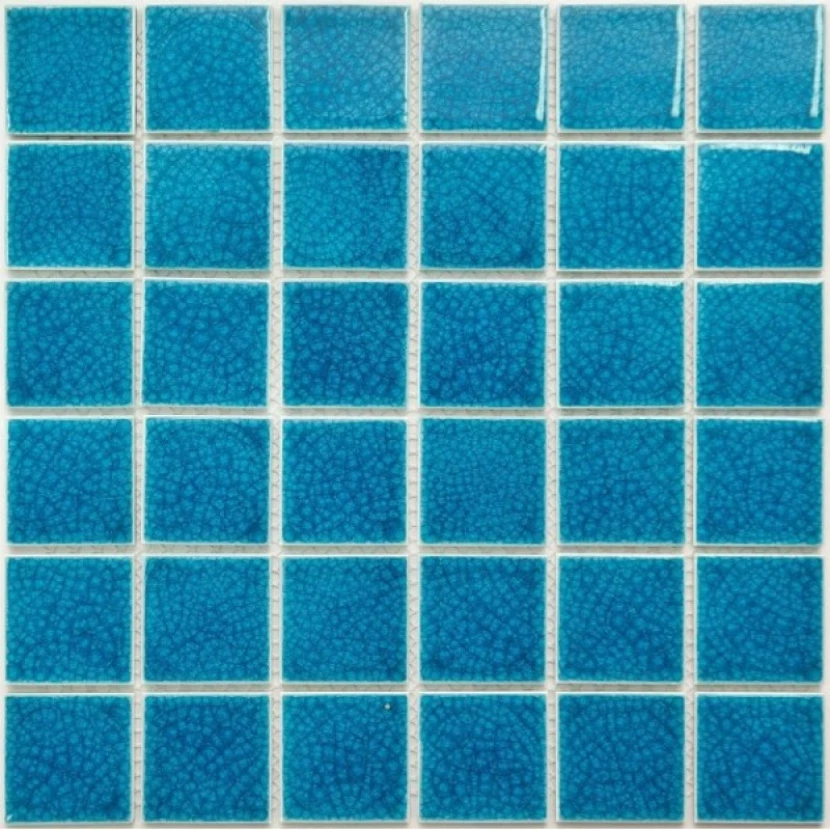 Керамическая плитка мозаика PW4848-25 керамика глянцевая (4,8*4,8*5) 30,6*30,6